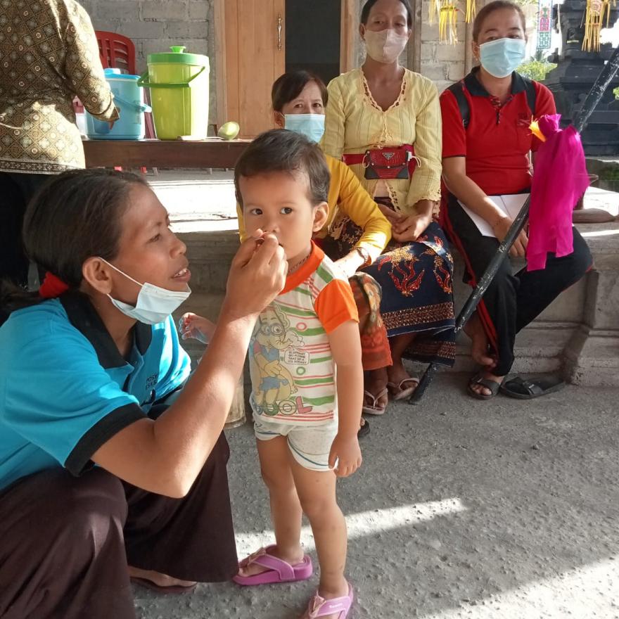 KEGIATAN POSYANDU DAN POSBINDU BANJAR